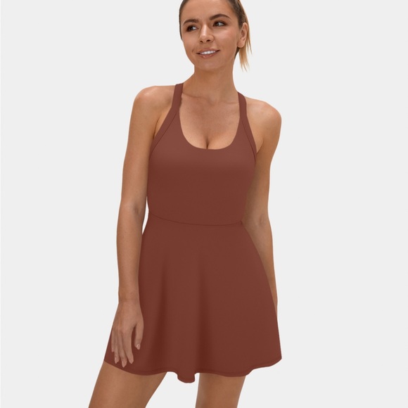 Halara Backless Twisted 2 in 1 Active Dress-Easy Peezy Edition - Picture 2 of 4